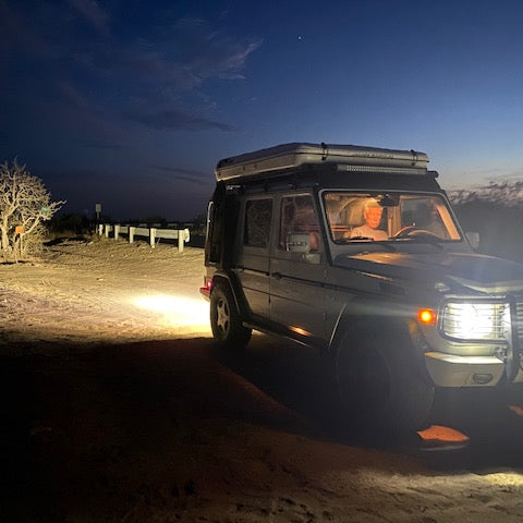 Super bright LED reverse/backup lights for your G-Wagen Adventures