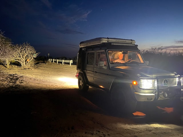 Super bright LED reverse/backup lights for your G-Wagen Adventures