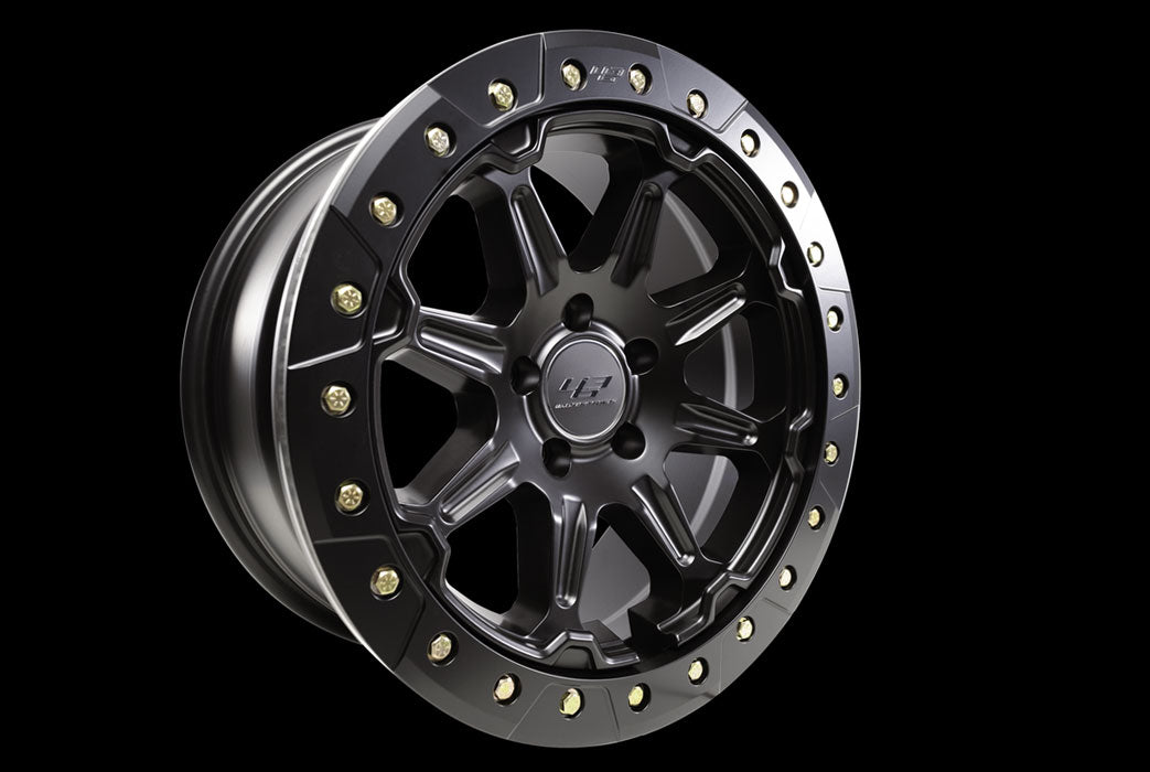 BL1-18_-Beadlock-Wheel-for-Mercedes-G-Wagon-w463-and-W463A-Black-Front-tilted