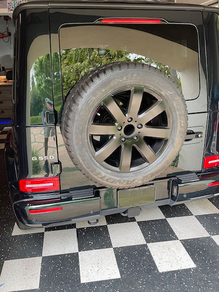 GWagen Spare Wheel Reverse Flip Mount W463A G550 2019 2020 2021 2022 2023 2024 2025