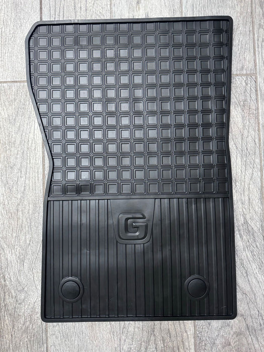 Rubber Floor Mat Set of 5 for G-Wagen W463A from 2019 to current Genuine OEM Part