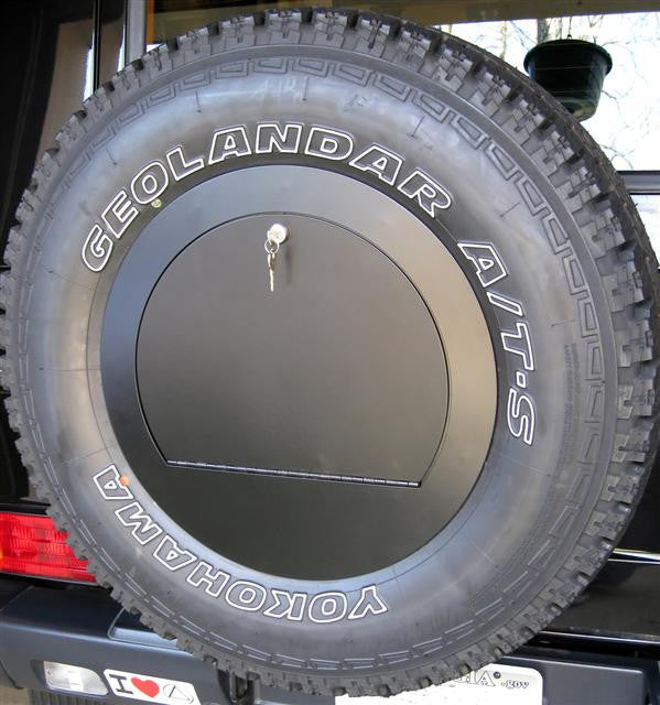 G-Wagen spare wheel storage compartment cover, carry extra unwanted items outside your Gwagon. Several sizes available.