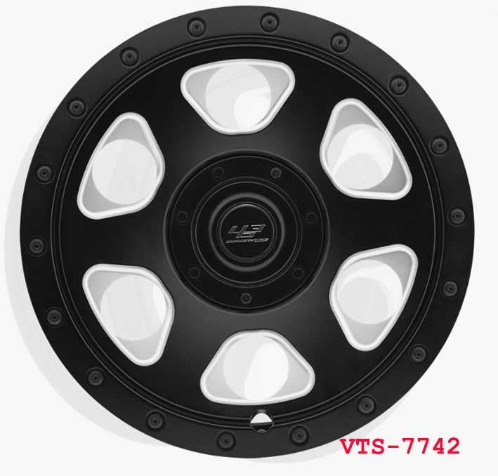 10" x 22" G-wagen Wheel, machined