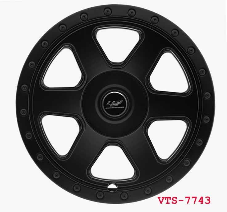 10" x 22" G-wagen Wheel, black