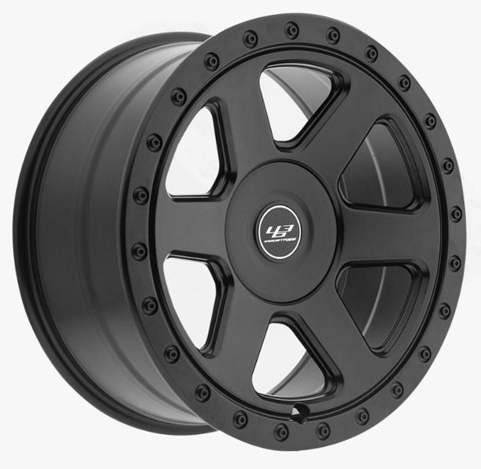 10" x 22" G-wagon Wheel, black