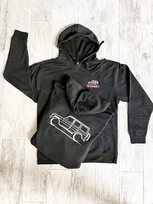 G-Wagen Hoodie Black high quality cotton blend Gwagon hoody