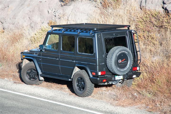 Mercedes G500 with SlimLine Roof Rack