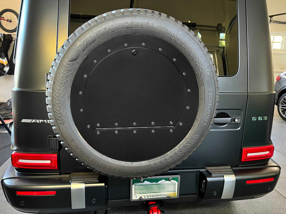 New custom Color Lockable External Spare Wheel Storage Compartment for W463A 2019 2020 2021 2022 2023 2024 GWagen G-Wagon Gwagon Gwagen