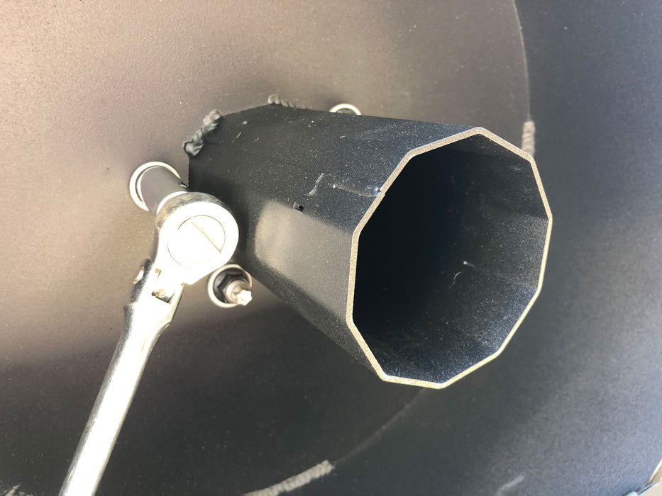 Spare wheel Storage box secure lockable for New 2019 - 2020 2021 - current Mercedes W463A G-Class Installation detail