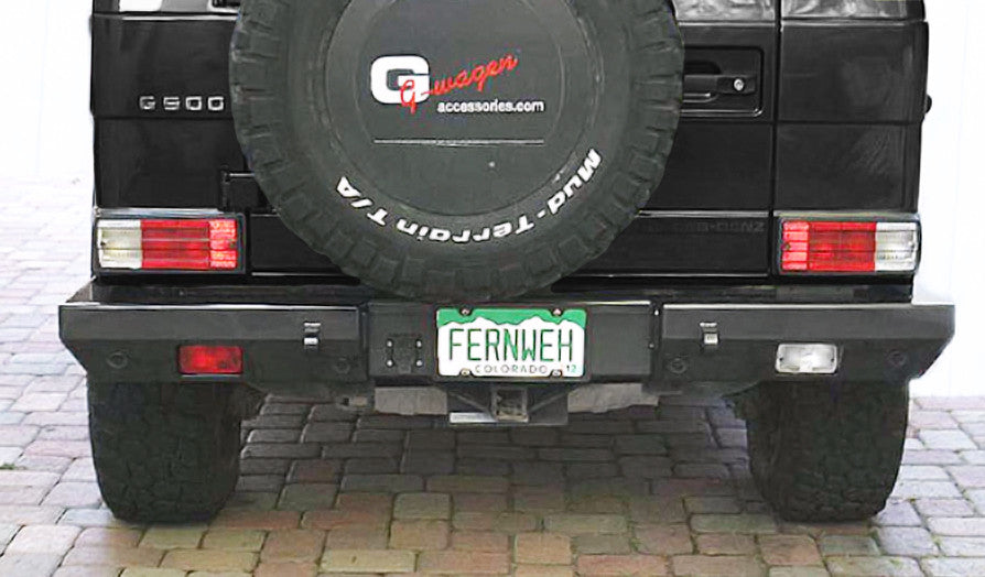 Offroad Rear Bumper for all SWB and LWB W463 Mercedes-Benz G-Class - VTS-7151 mounted to G500