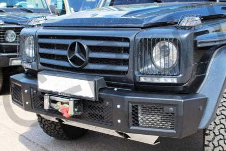 Steel Winch Bumper for Mercedes G-Wagen 2016+