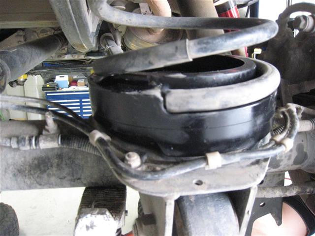 30mm Polyurethane Spring Spacer on Mercedes-Benz Gwagen