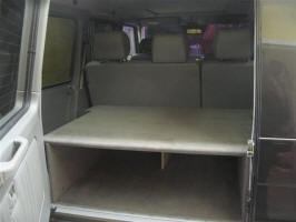 Mercedes G 500 W463 sleeping platform