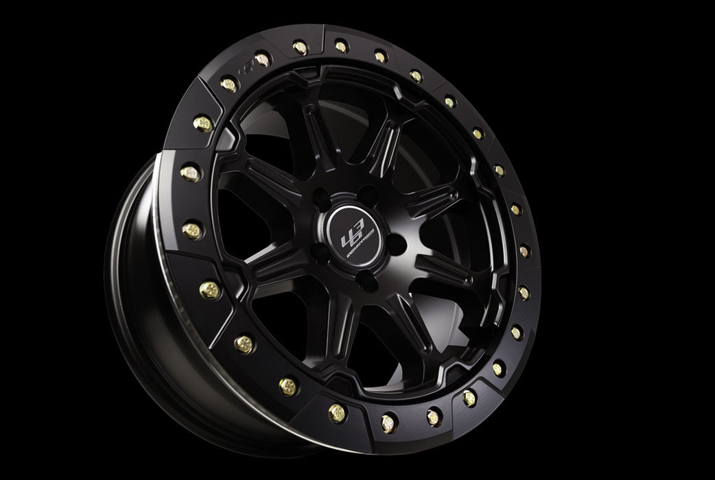 BL1-18_-Beadlock-Wheel-for-Mercedes-G-Wagon-w463-and-W463A-Black-Front-tilted
