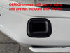 OEM G-Wagen G550 Rubber Grommet for brush guard delete kit stays in place, not included with the Front Bumper Cover Delete Kit