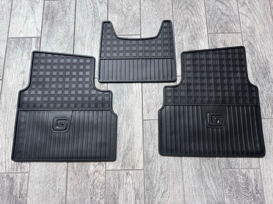 Rubber Floor Mat Set of 5 for G-Wagen W463A from 2019 to current Genuine OEM Part