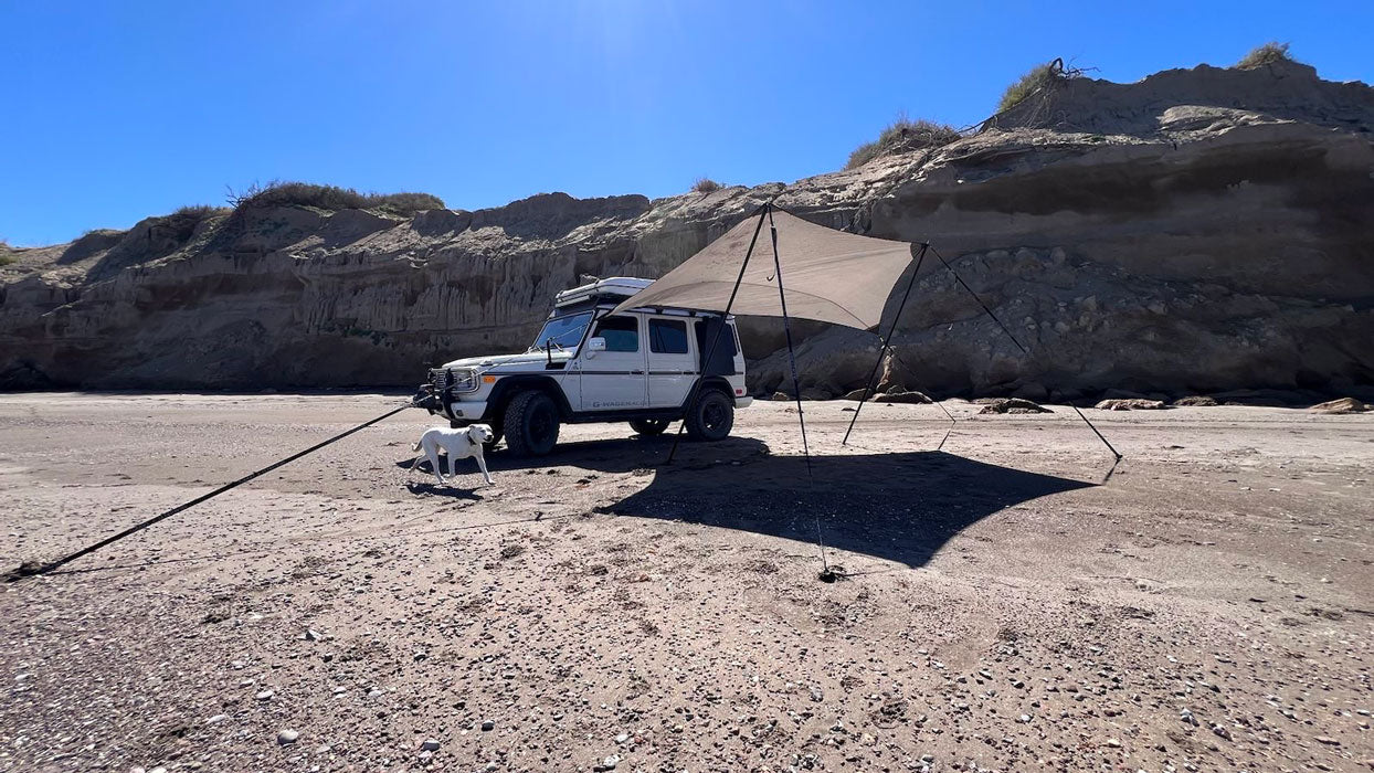 G-Wagen Dragon Fly Tarp - Sun Shade and Rain Cover