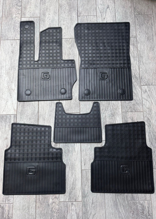 Mercedes G-Wagen OEM rubber floor mats W463A, W464, W465, G550, G63 2019 - 2026