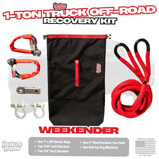 Weekender-1-Ton-G-Wagen-Offroad-Recovery-Kit- Yankum Ropes