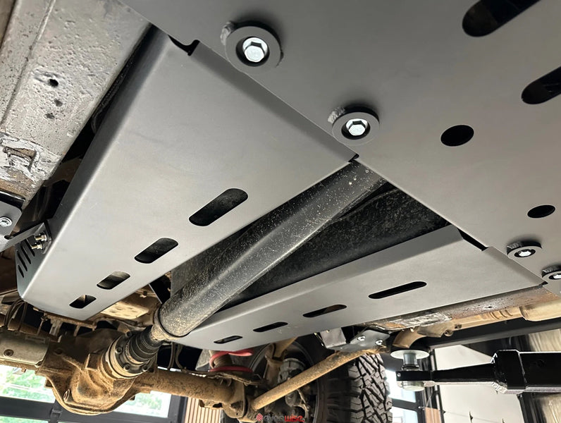 GWagen W463A W464 underbody skid plates 2019 2020 2021 2022 2023 2024 2025 2026 installed