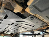 Installed GWagon W463A W464 underbody skid plates 2019 2020 2021 2022 2023 2024 2025 2026