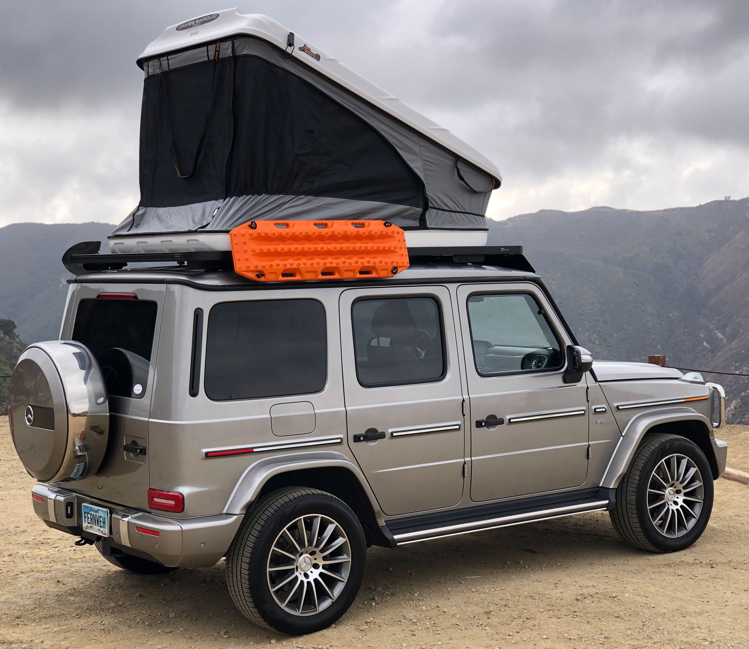 mercedes tent James Baroud SPACE Roof Top Tent — G-wagenaccessories.com