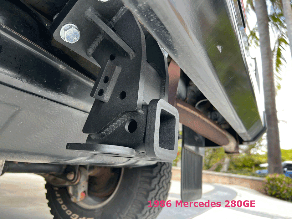 HD Trailer Hitch VTS-7285 on a Mercedes-Benz 280GE