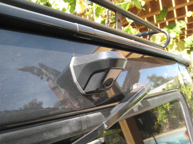 Gwagen rear view camera for back up with aftermarket nav