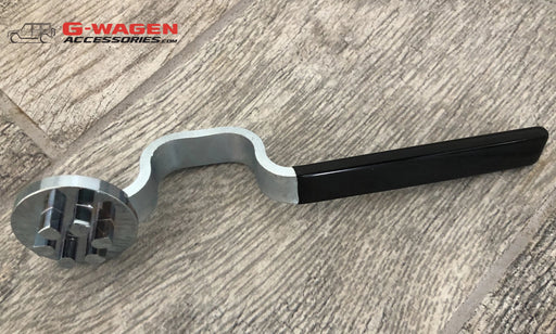 Brush Guard tool for Merceds Benz G-Wagen Bull bar tool to remove, fold down or reinstall the G-Wagen Brush Guard Bull bar for the W463 from 1990 to 2014