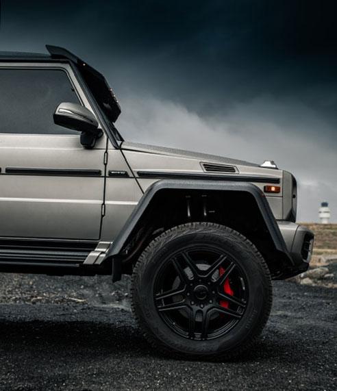 SWB LWB G-Class W463 Electric running boards for Mercedes GWagen