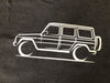 G-class tshirt stylized Mercedes Gelandewagen