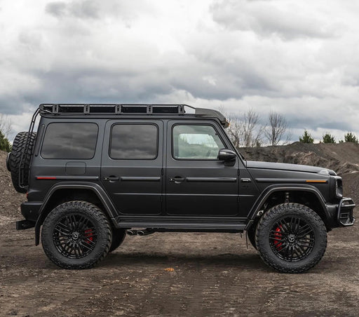 Retractable automatic electric running boards side steps for the Mercedes GWagon 4x4 squared  G-Wagnen G63 4x4²