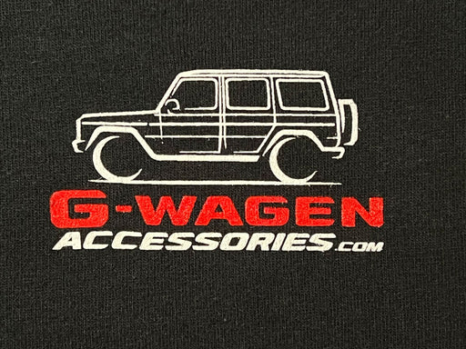 Gwagon hoody front logo black high quality cotton blend