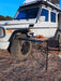 Mercedes G-Class adventure camping table tire mounted