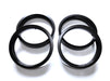 Black Anodized Mercedes Center Cap adapter for GWagon Hutchinson Wheels WA-1207 and WA-1873 for OEM Center Caps