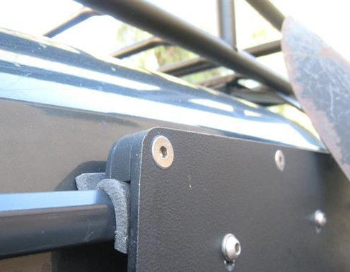 Rain Gutter Mounting Clamp for Gwagon side utility rack no drilling into the body required