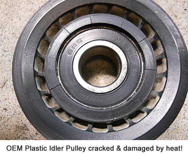 Aluminum Idler Pulley for Mercedes Benz M113 Series Engines