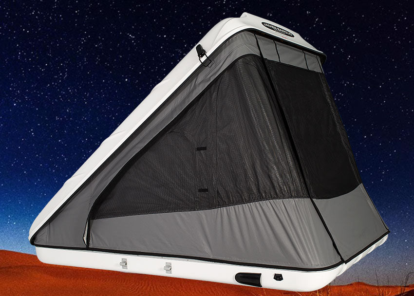 James Baroud Hard Shell Roof Top Tent Discovery White