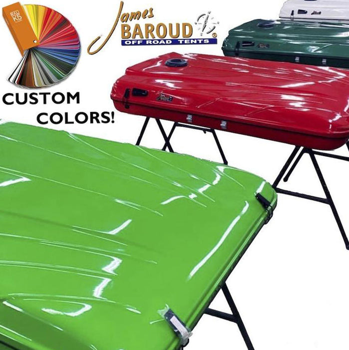 Custom Colors for Hard Shell James Baroud roof top tent