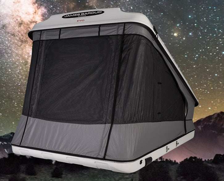 James Baroud Roof Top Tent RTT Space White Standard Top of the Line