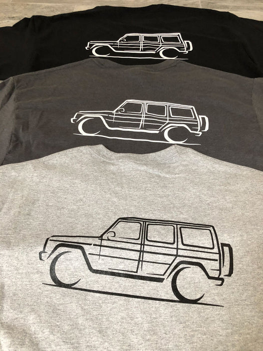 Gwagen t-shirt - stylized gelandewagen