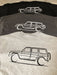 Gwagen t-shirt - stylized gelandewagen