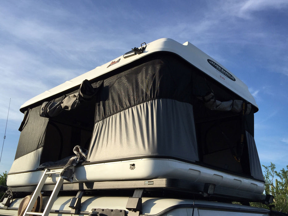 dachzelt james baroud evasion xxl James Baroud EVASION Roof Top Tent — G-wagenaccessories.com