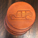 Gelandewagen leather coasters gift