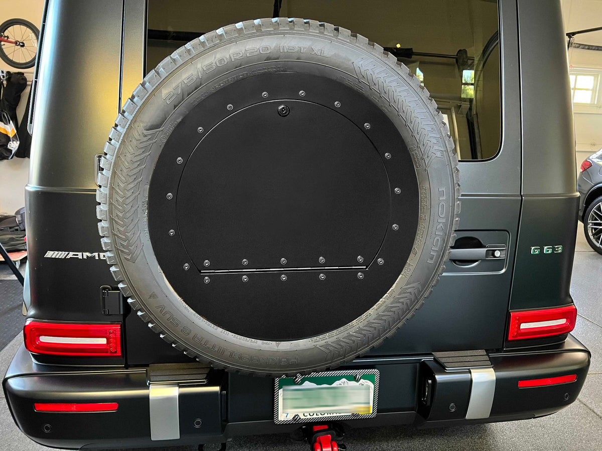 Universal Steel Wheel Cover For Spare Tyre – Fits VW, Mercedes, Renault Vans & 4x4, With Lock