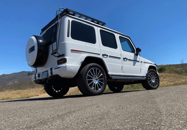 Roof Access Ladder for W463A Mercedes G Class 2019, 2020, 2021, 2022 to current