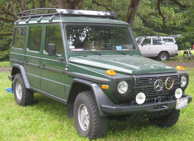 Beautiful W460 Gwagen with VTS-7801 Basket Roof Rack