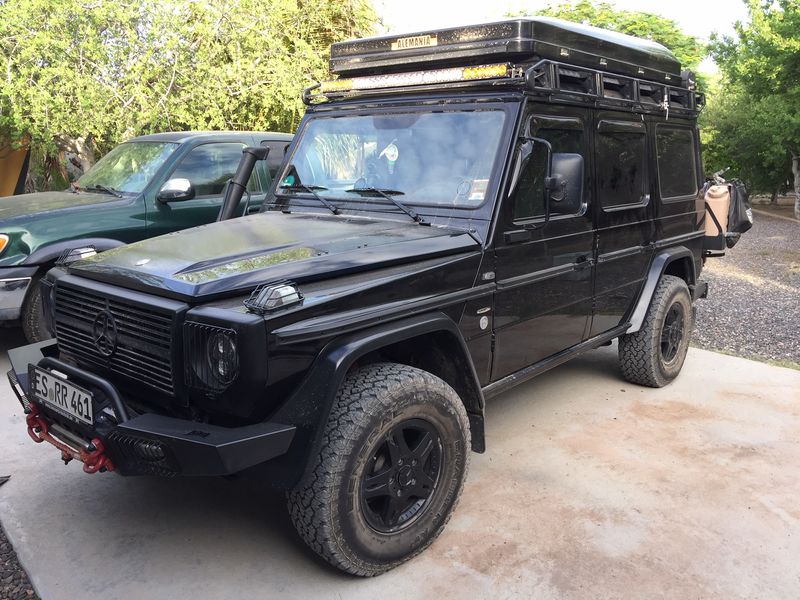 Mercedes-Benz W461 with Baja Designs LED Bar