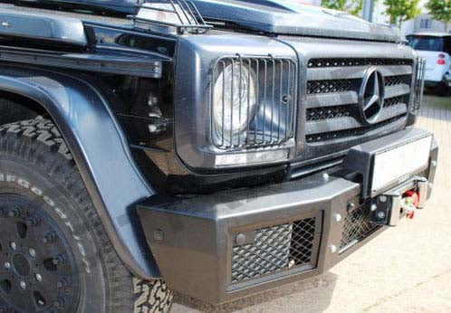 New  Steel Winch Bumper for GWagon 2016+