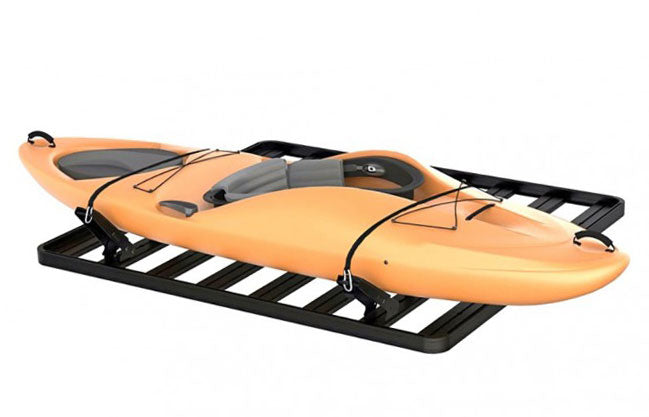 Canoe & Kayak carrier for slimline roof rack Gwagen mercedes G-Class